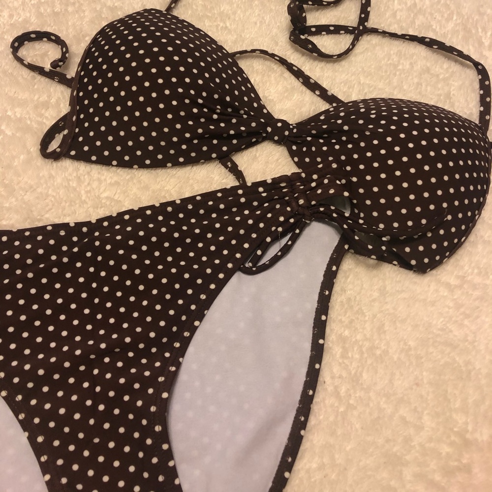 Cute push up bathing suit 2 pieces